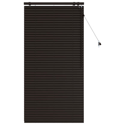 vidaXL Venetian Blind Dark Brown 95 x 160 cm 35 mm 2