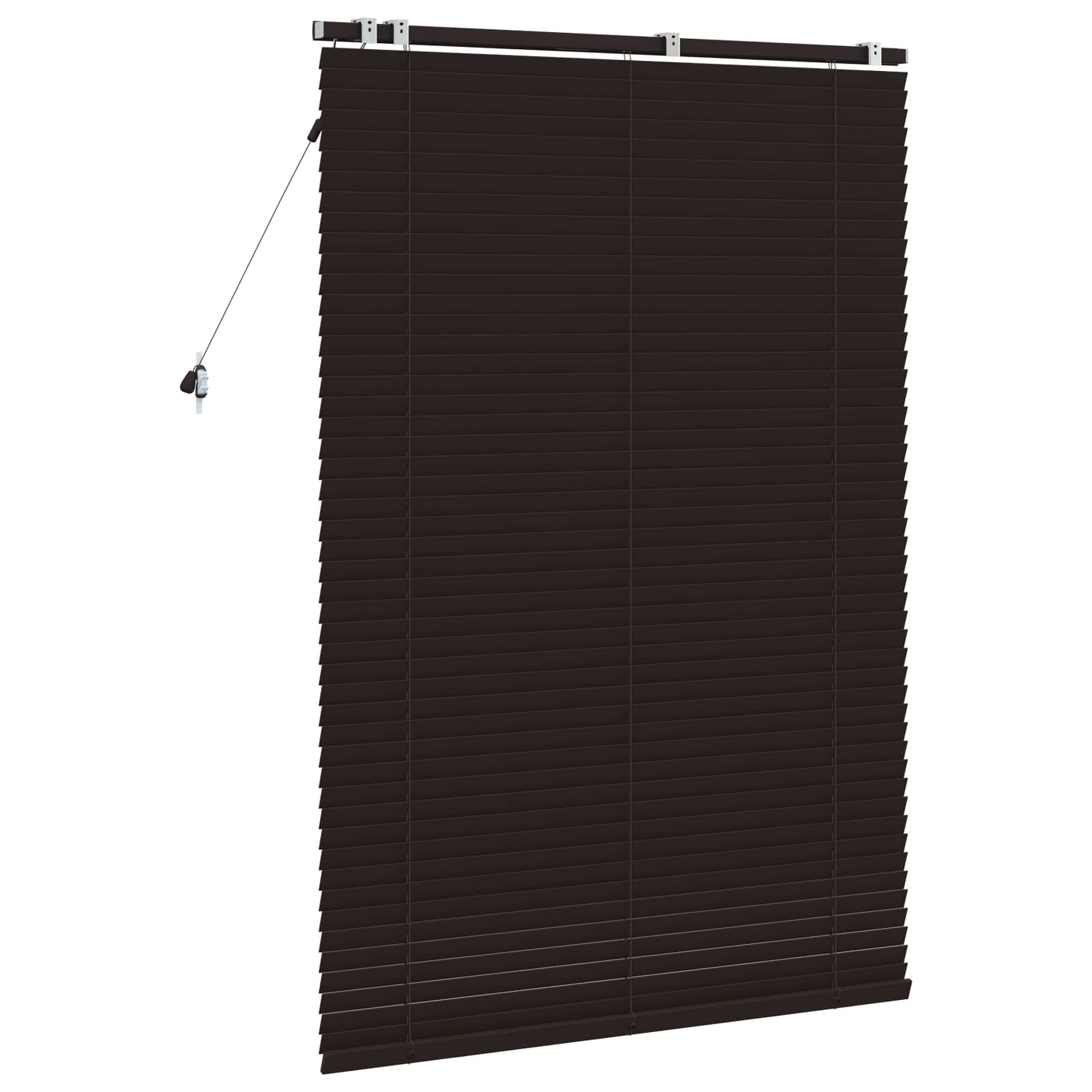 vidaXL Venetian Blind Dark Brown 100 x 160 cm 35 mm 4