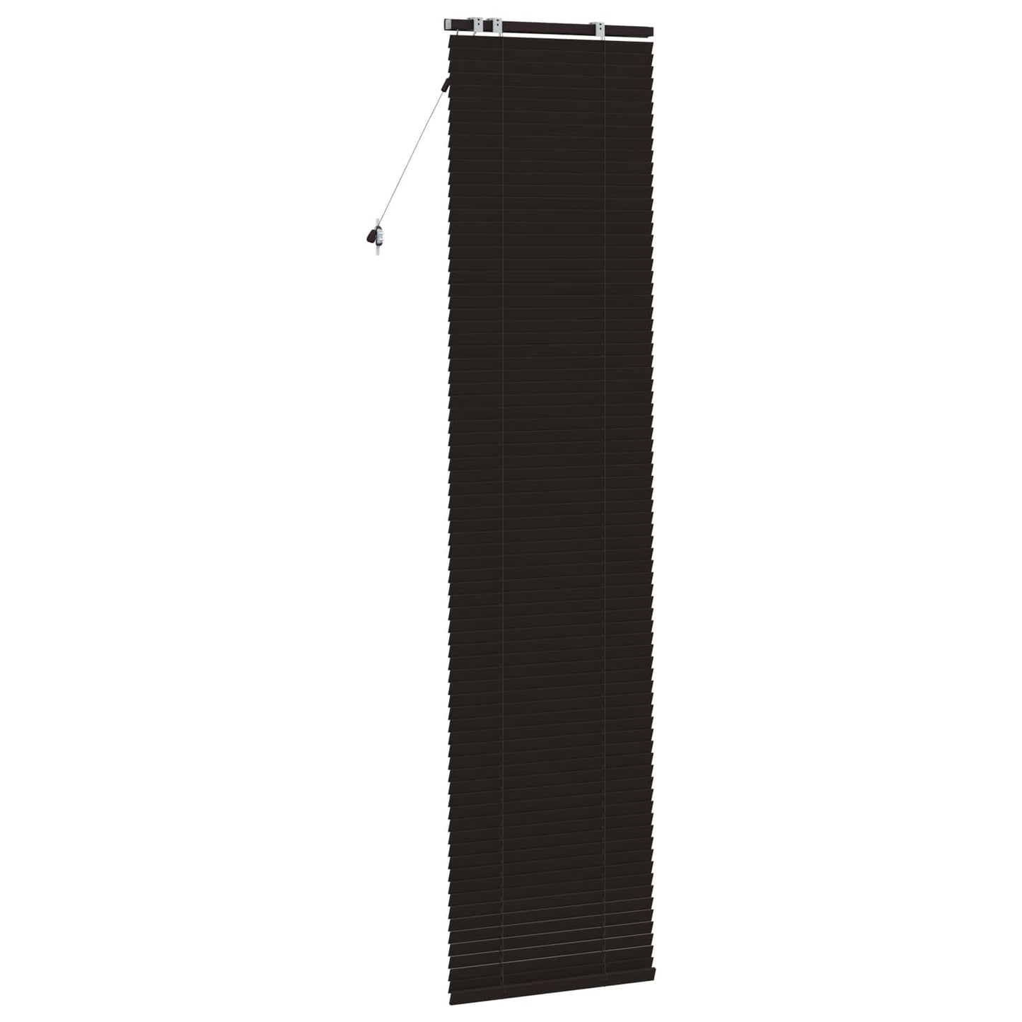 vidaXL Venetian Blind Dark Brown 65 x 250 cm 35 mm 4