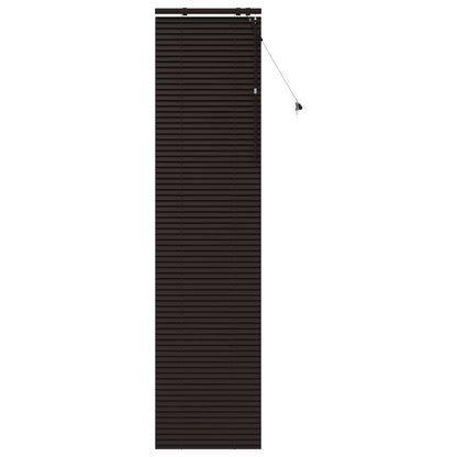 vidaXL Venetian Blind Dark Brown 65 x 250 cm 35 mm 2