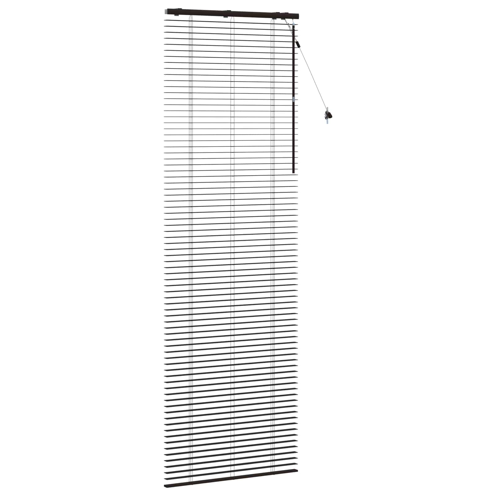 vidaXL Venetian Blind Dark Brown 70 x 250 cm 35 mm 3