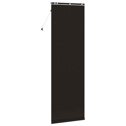 vidaXL Venetian Blind Dark Brown 80 x 250 cm 35 mm 4