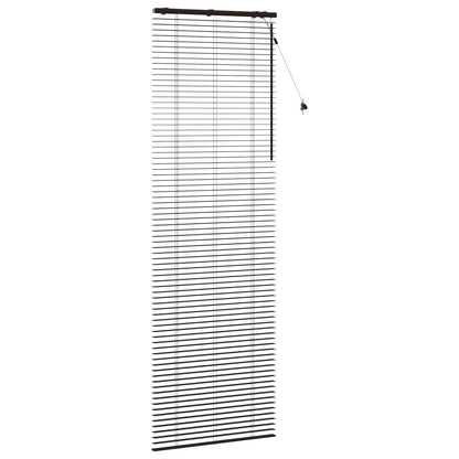 vidaXL Venetian Blind Dark Brown 85 x 250 cm 35 mm 3