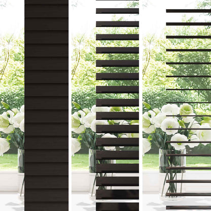 vidaXL Venetian Blind Dark Brown 95 x 250 cm 35 mm 1