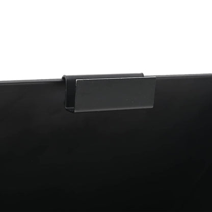vidaXL Pellet Trap Black 31 x 23 x 31.5 cm Steel 6