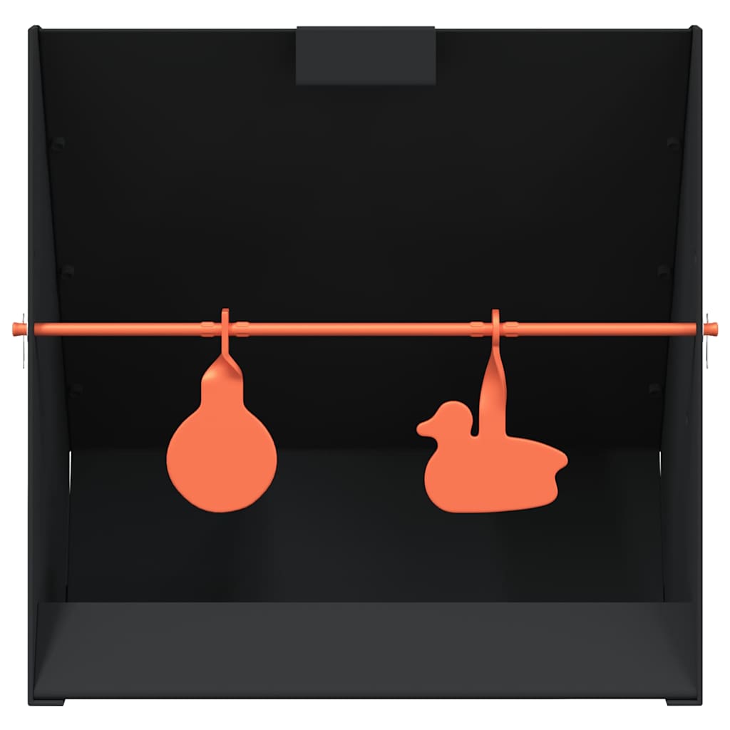 vidaXL Pellet Trap Black 31 x 23 x 31.5 cm Steel 3