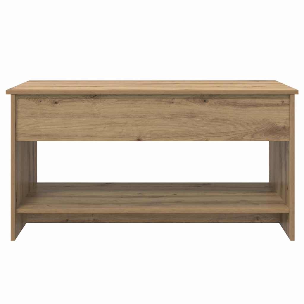 vidaXL Coffee Table Artisan Oak 80 x 50.5 x 41.5 cm Engineered Wood 6
