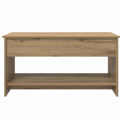 vidaXL Coffee Table Artisan Oak 80 x 50.5 x 41.5 cm Engineered Wood 6