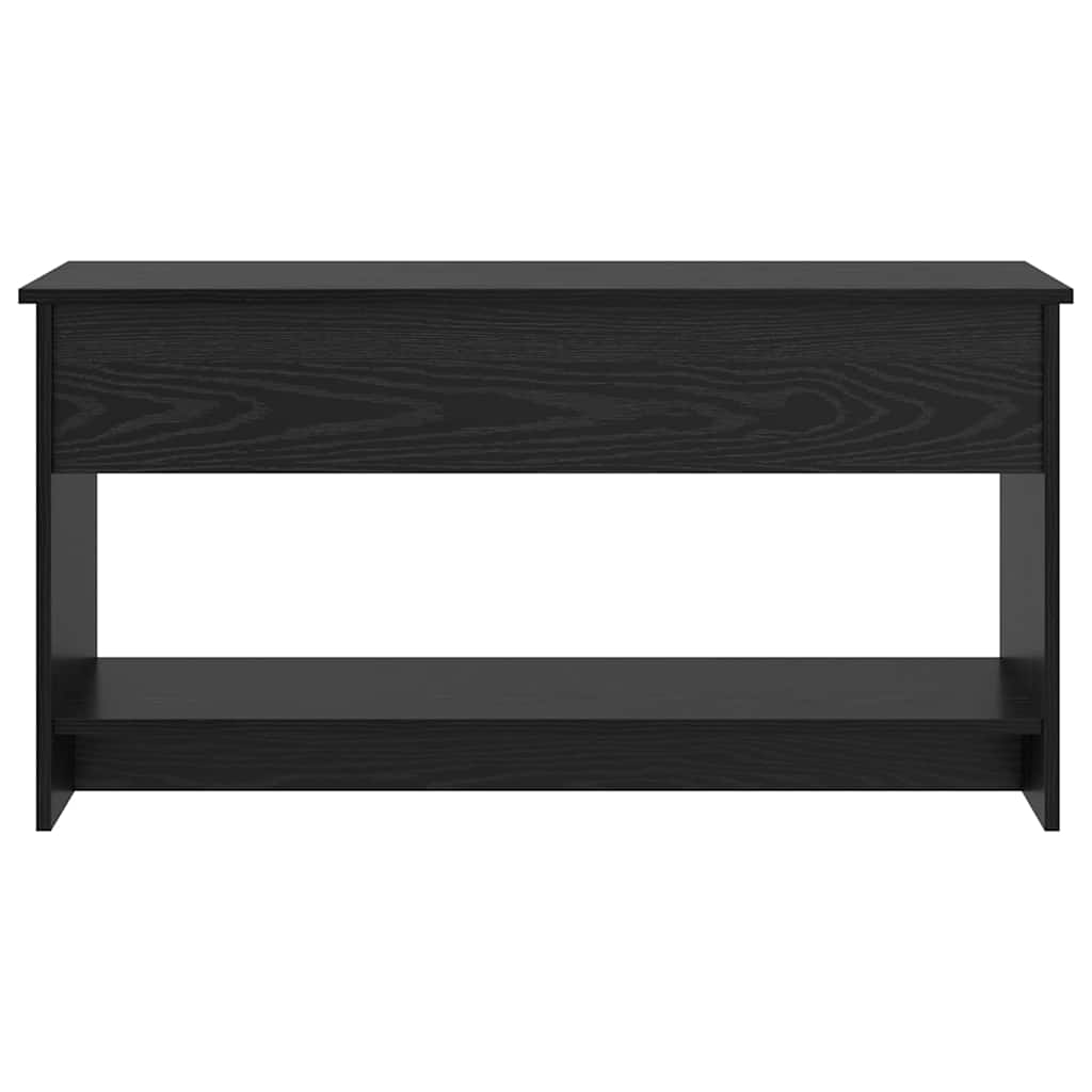vidaXL Coffee Table Black Oak 80 x 50.5 x 41.5 cm Engineered Wood 6
