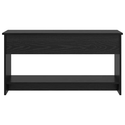 vidaXL Coffee Table Black Oak 80 x 50.5 x 41.5 cm Engineered Wood 6