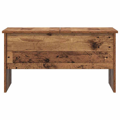 vidaXL Coffee Table Old Wood 102 x 50.5 x 46.5 cm Engineered Wood 6