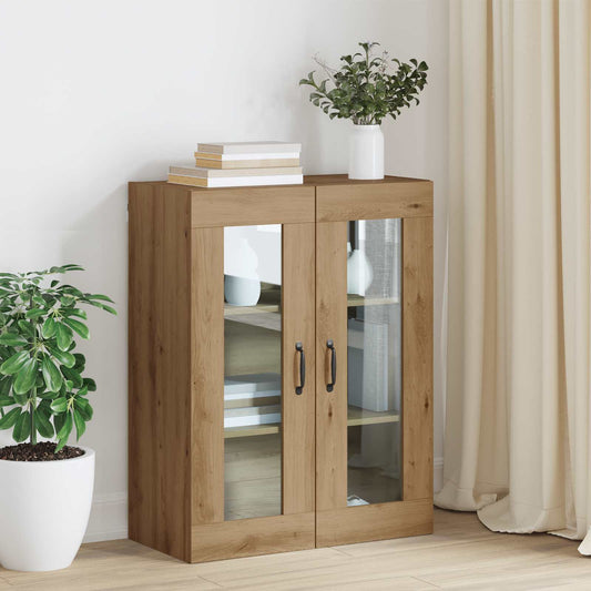 Hanging Wall Cabinet 69,5x34x90 cm Artisan oak