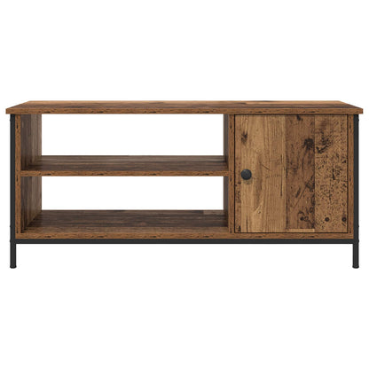 vidaXL TV Cabinet 100 x 40 x 45 cm Old Wood Engineered Wood 6