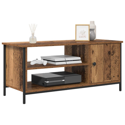 vidaXL TV Cabinet 100 x 40 x 45 cm Old Wood Engineered Wood 3