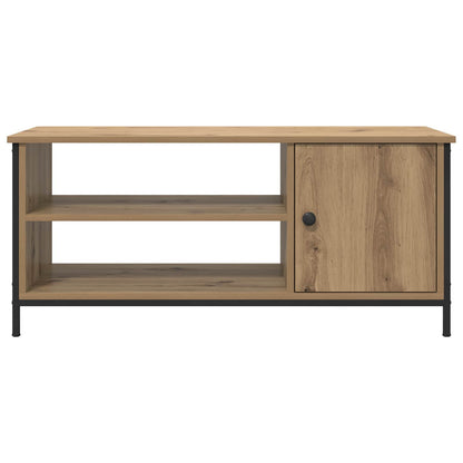 vidaXL TV Cabinet 100 x 40 x 45 cm Artisan Oak Engineered Wood 6