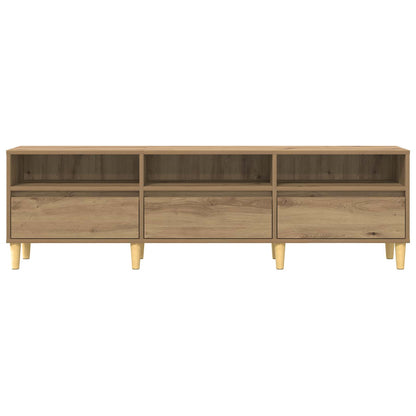 vidaXL TV Cabinet 150 x 30 x 45 cm Artisan Oak Engineered Wood 6