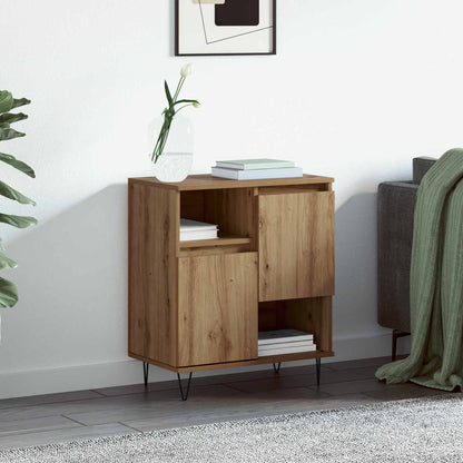 vidaXL Sideboard Artisan Oak 60 x 35 x 70 cm 1