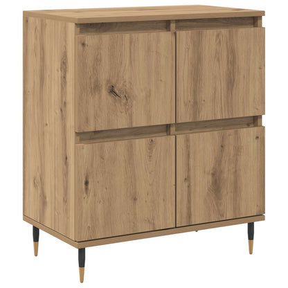 vidaXL Sideboard Artisan Oak 60 x 35 x 70 cm 2