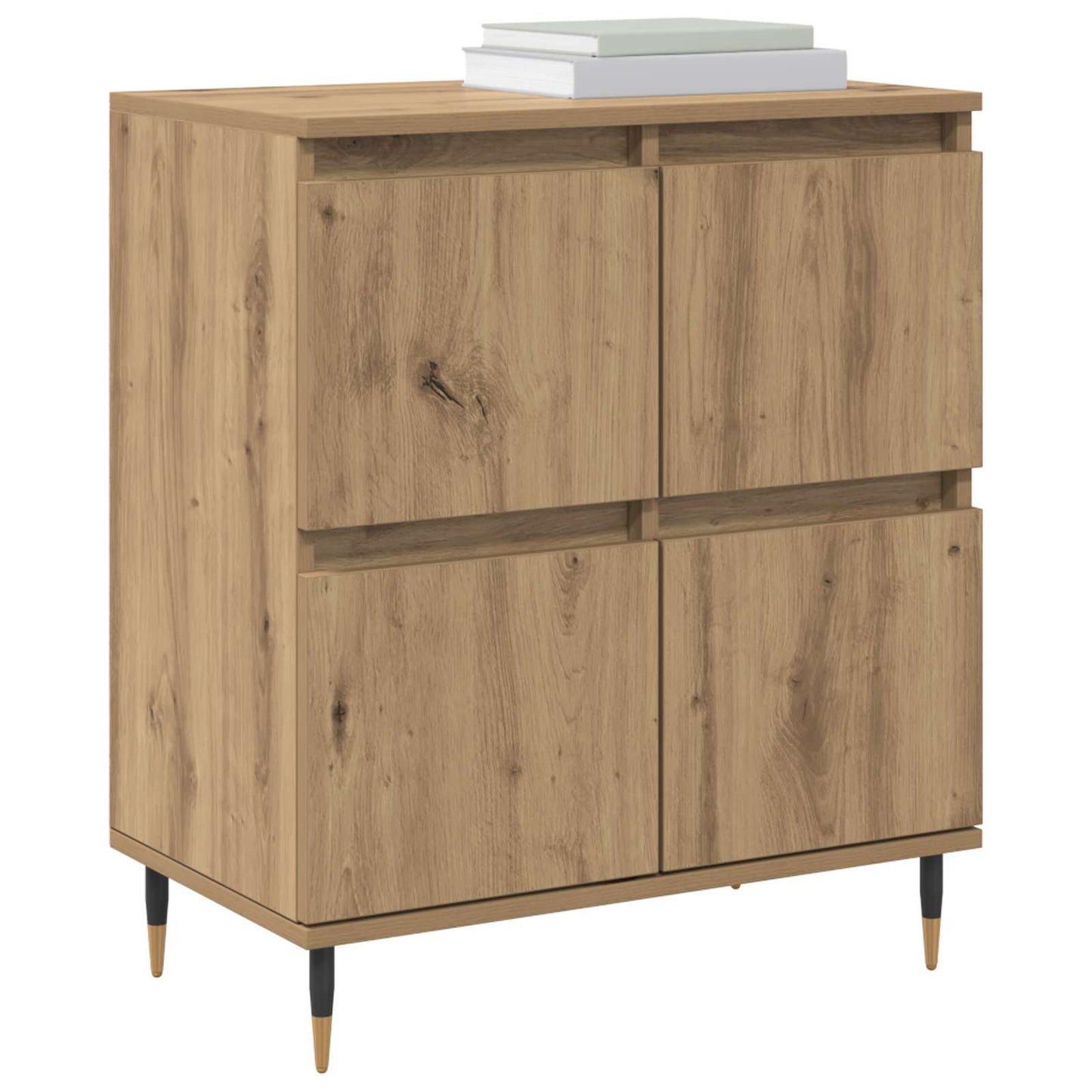 vidaXL Sideboard Artisan Oak 60 x 35 x 70 cm 3