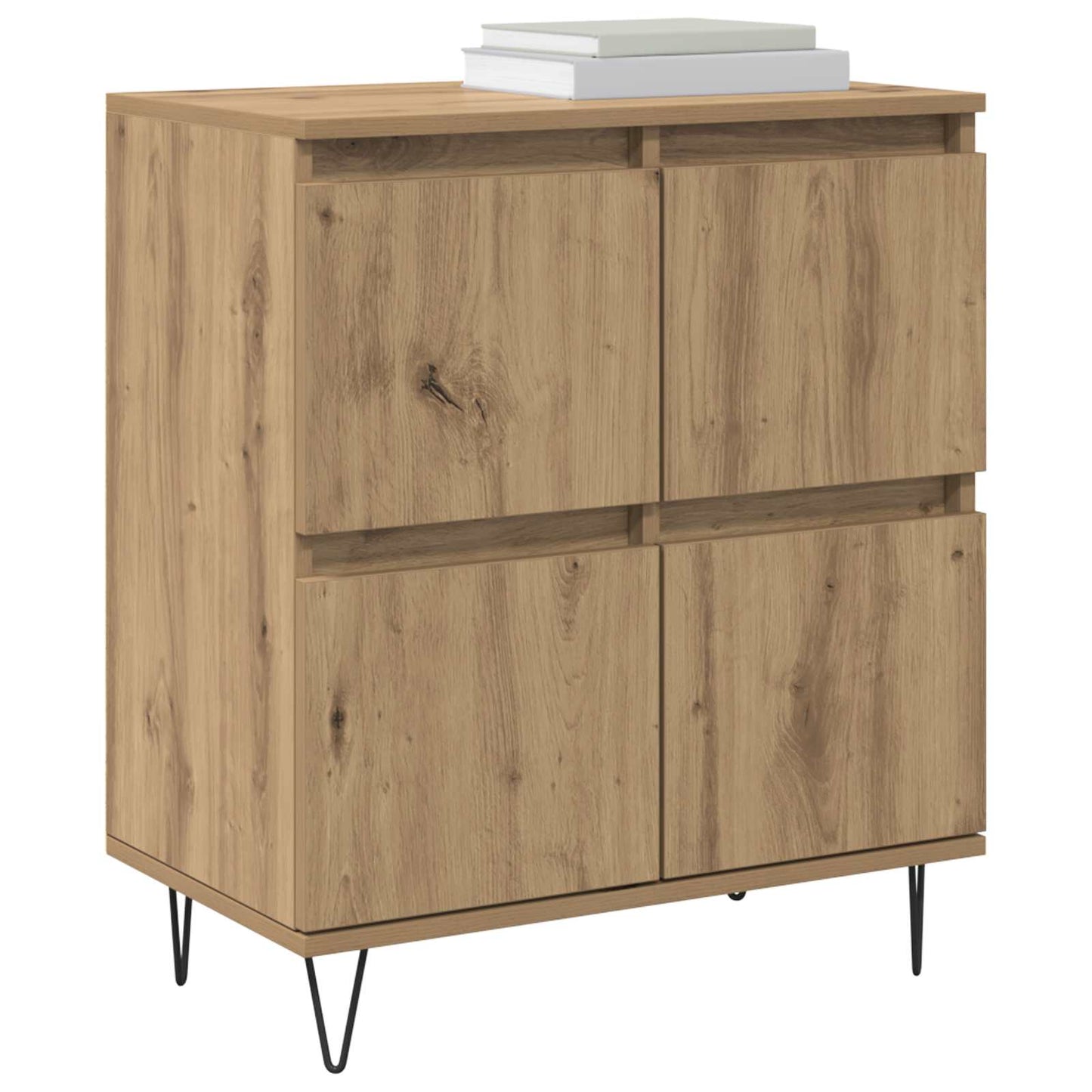 vidaXL Sideboard Artisan Oak 60 x 35 x 70 cm 3