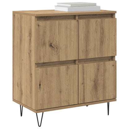 vidaXL Sideboard Artisan Oak 60 x 35 x 70 cm 3