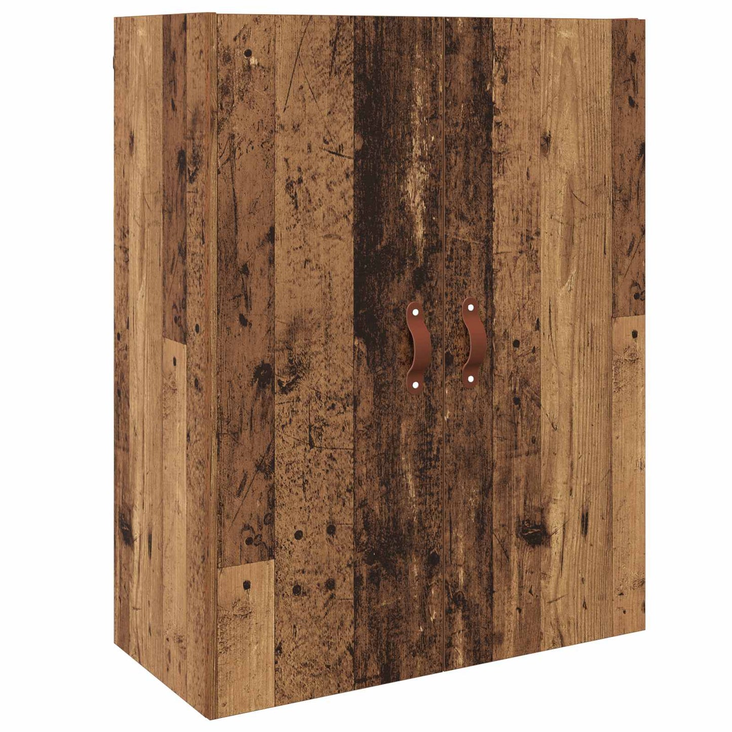 vidaXL Wall Cabinet Old Wood 69.5 x 34 x 90 cm Engineered Wood 2
