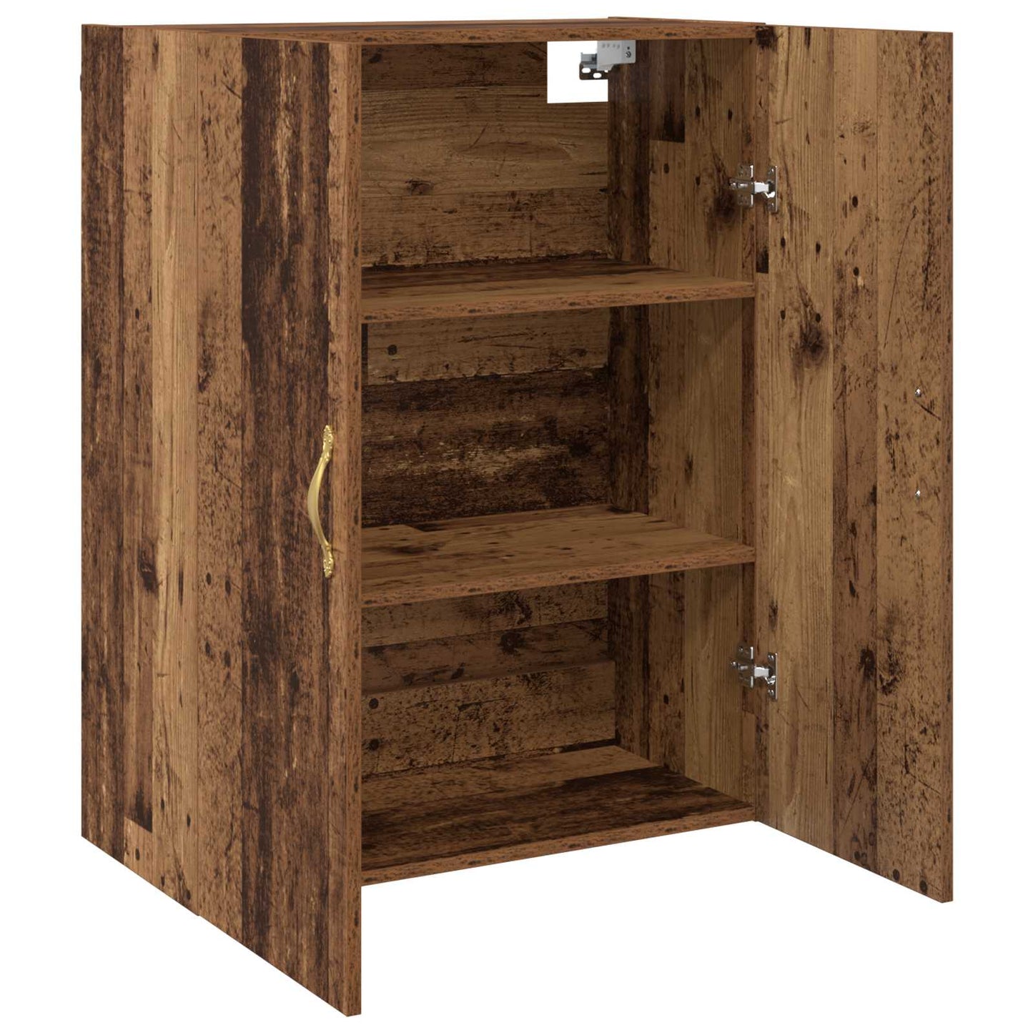 vidaXL Wall Cabinet Old Wood 69.5 x 34 x 90 cm Engineered Wood 5