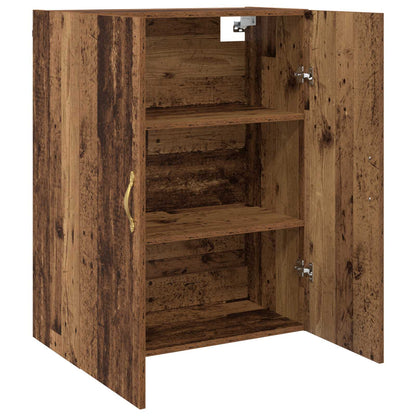 vidaXL Wall Cabinet Old Wood 69.5 x 34 x 90 cm Engineered Wood 5