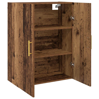 vidaXL Wall Cabinet Old Wood 69.5 x 34 x 90 cm Engineered Wood 5