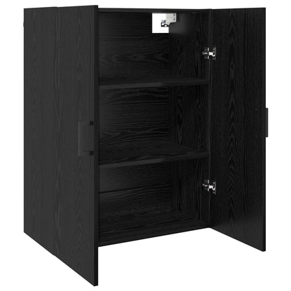 vidaXL Wall Cabinet Black Oak 69.5 x 34 x 90 cm Engineered Wood 5