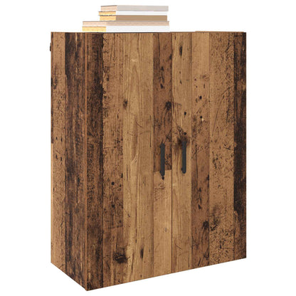 vidaXL Wall Cabinet Old Wood 69.5 x 34 x 90 cm Engineered Wood 3