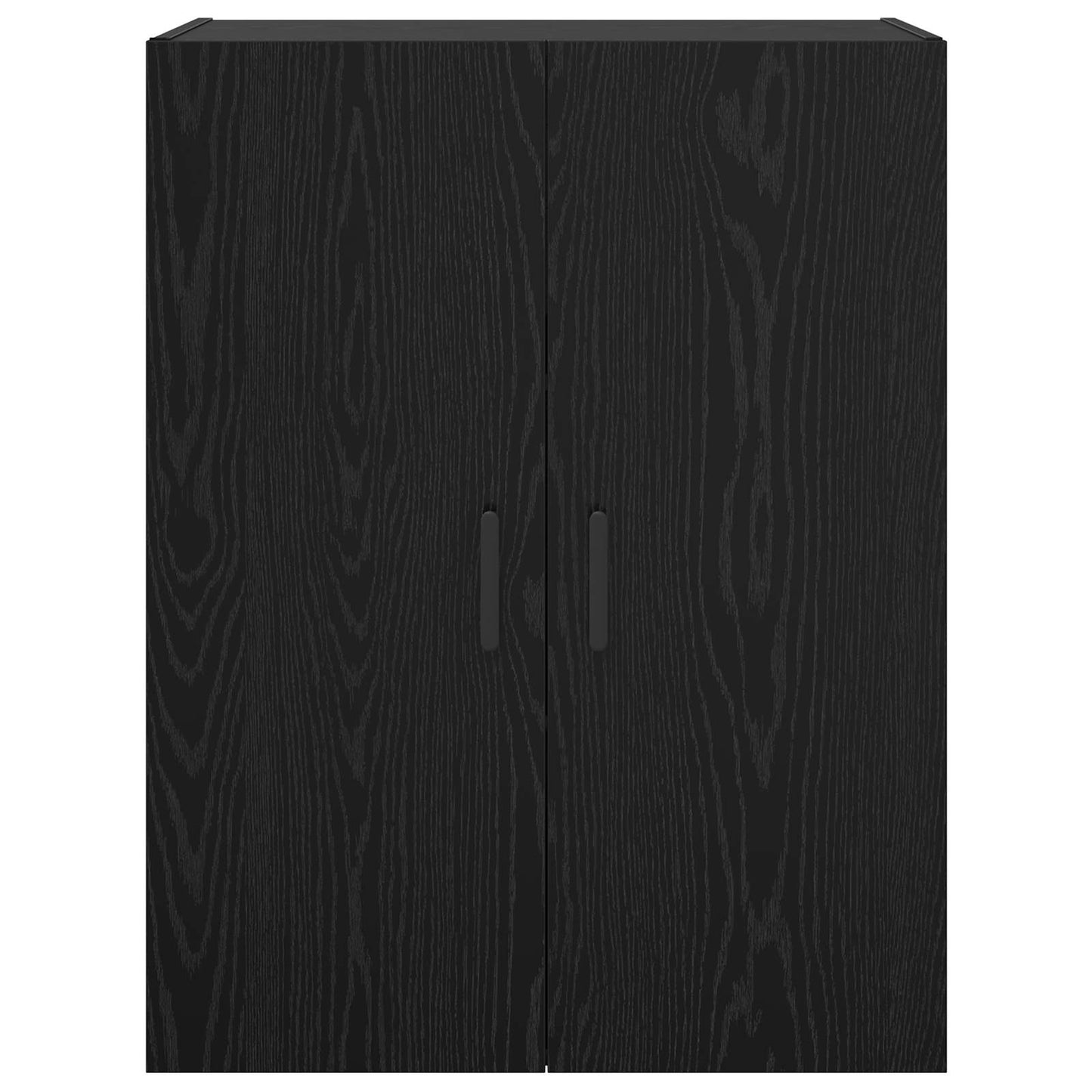 vidaXL Wall Cabinet Black Oak 69.5 x 34 x 90 cm Engineered Wood 6