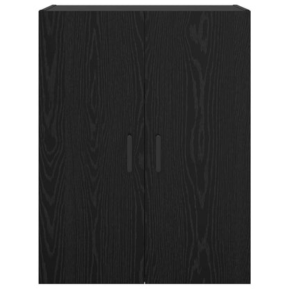 vidaXL Wall Cabinet Black Oak 69.5 x 34 x 90 cm Engineered Wood 6