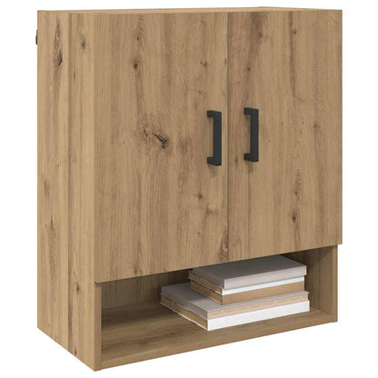 vidaXL Wall Cabinet 60 x 31 x 70 cm Engineered Wood Artisan oak 3