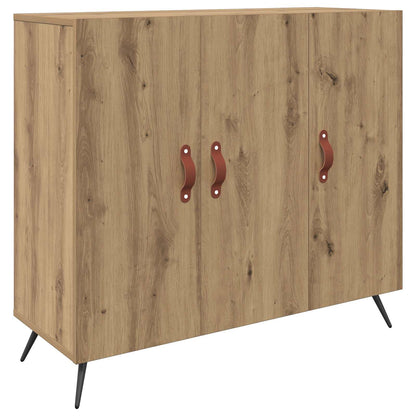 vidaXL Sideboard Artisan Oak 89.5 x 34 x 80 cm Engineered Wood 2