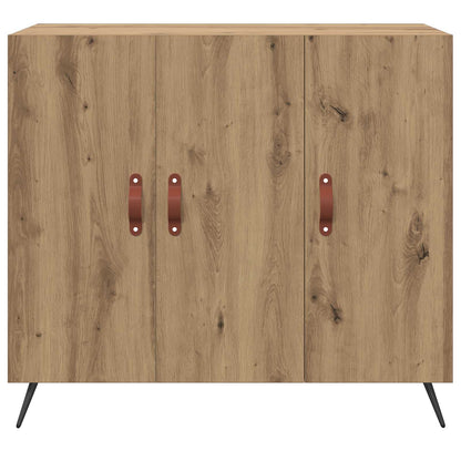 vidaXL Sideboard Artisan Oak 89.5 x 34 x 80 cm Engineered Wood 6