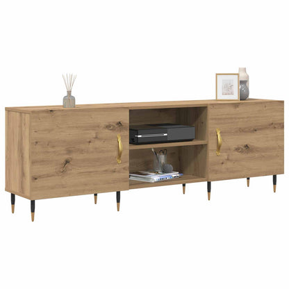 vidaXL TV Cabinet 150 x 30 x 50 cm Artisan oak Engineered wood 3
