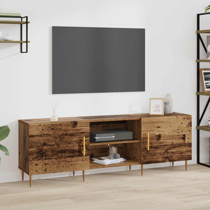 vidaXL TV Cabinet 150 x 30 x 50 cm Old wood Engineered wood 1