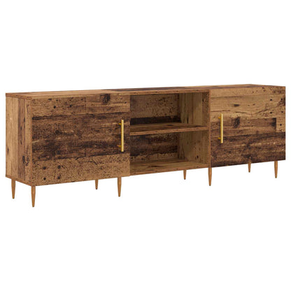 vidaXL TV Cabinet 150 x 30 x 50 cm Old wood Engineered wood 2