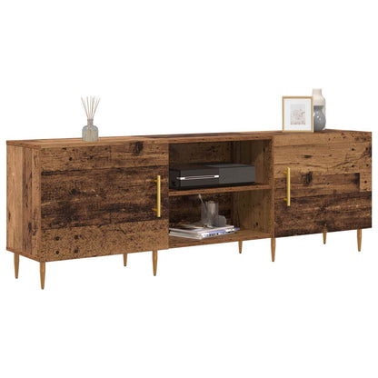 vidaXL TV Cabinet 150 x 30 x 50 cm Old wood Engineered wood 3