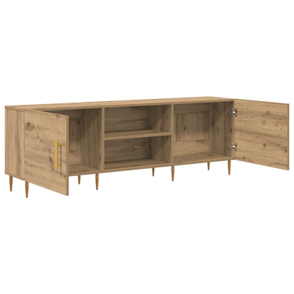 vidaXL TV Cabinet 150 x 30 x 50 cm Artisan oak Engineered wood 5