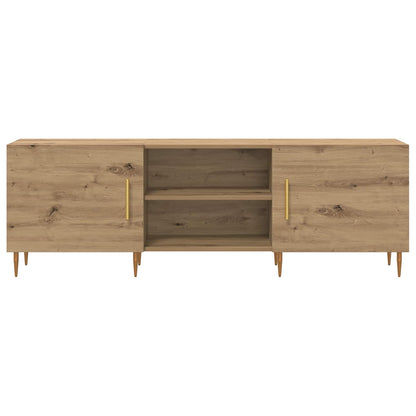vidaXL TV Cabinet 150 x 30 x 50 cm Artisan oak Engineered wood 6