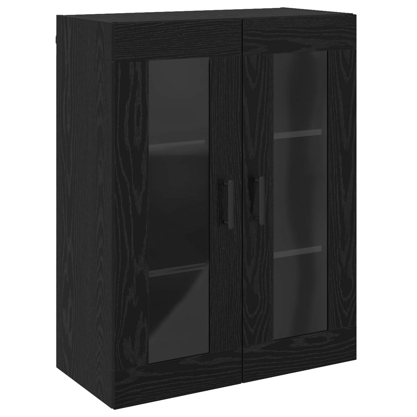 vidaXL Sideboard Black Oak 69.5 x 34 x 90 cm Engineered Wood 2