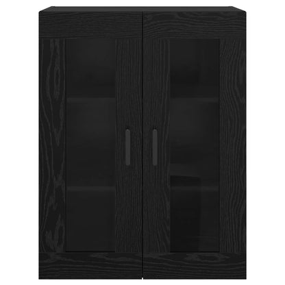 vidaXL Sideboard Black Oak 69.5 x 34 x 90 cm Engineered Wood 6