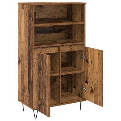 vidaXL Highboard Brown 60 x 36 x 110 cm Engineered Wood 5