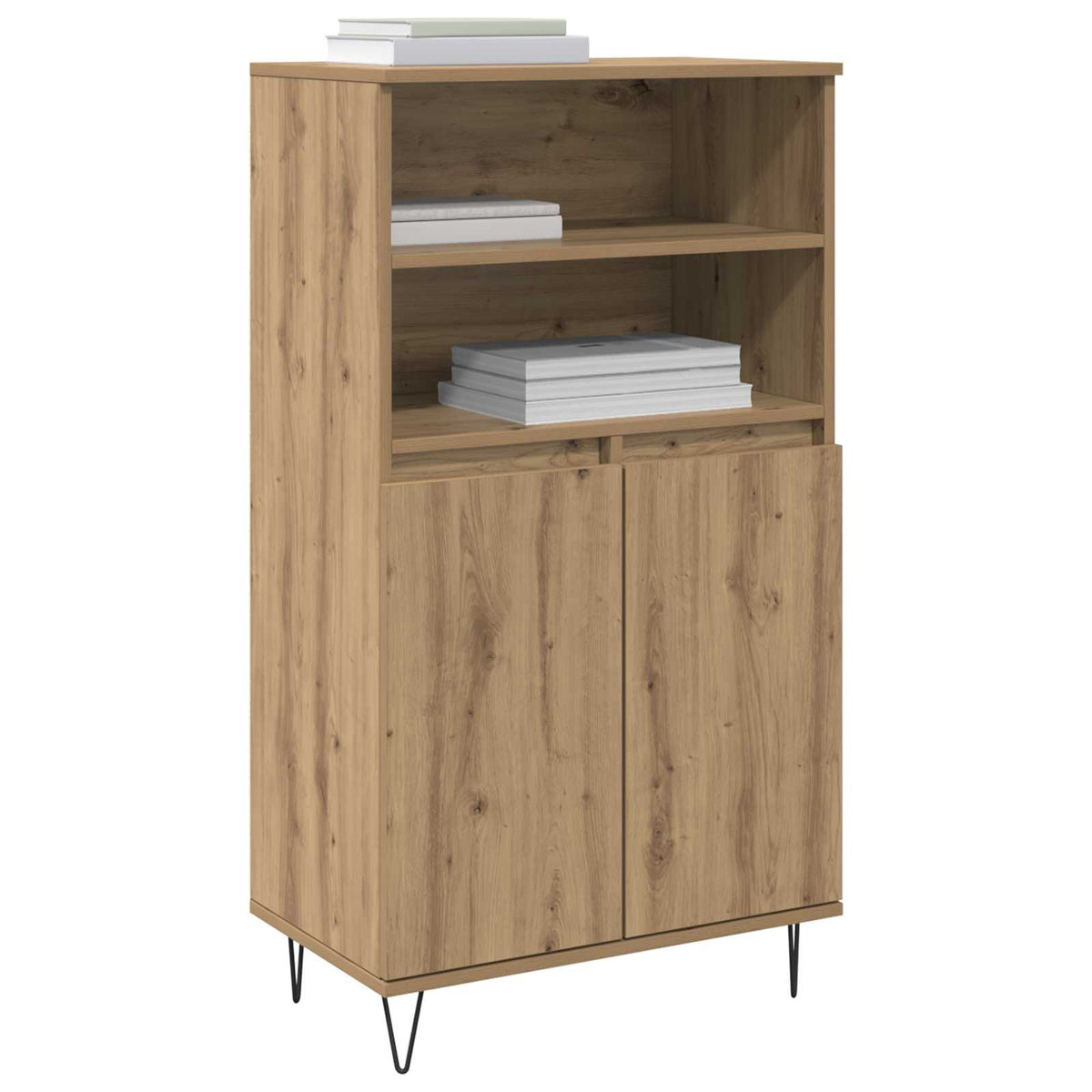 Highboard 60x36x110 cm Engineered Wood Artisan oak