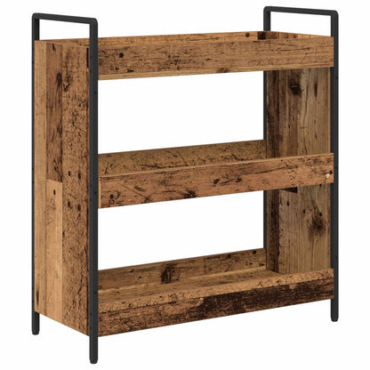 vidaXL Kitchen Trolley Old Wood 70 x 30 x 82 cm Engineered Wood 5