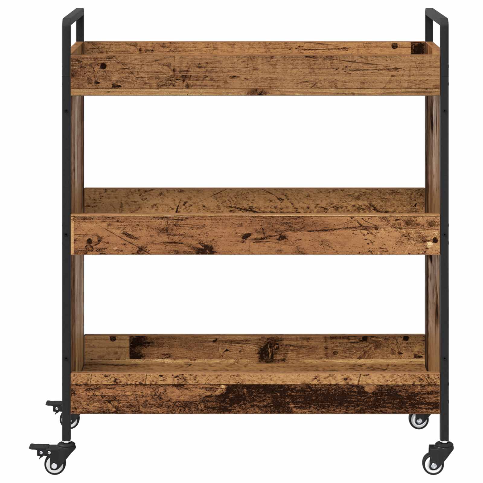 vidaXL Kitchen Trolley Old Wood 70 x 30 x 82 cm Engineered Wood 6