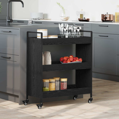 vidaXL Kitchen Trolley 70x30x82 cm Engineered Wood