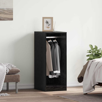 vidaXL Wardrobe Black Oak 41 x 48 x 102 cm Engineered Wood 1